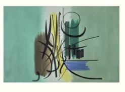 Quadrichromie de Hans hartung