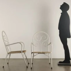 Quatre chaises de jardin des années 1960