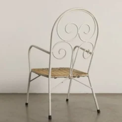 Quatre chaises de jardin des années 1960