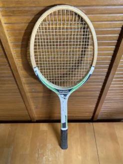 Raquette de tennis ancienne Dunlop master en bois