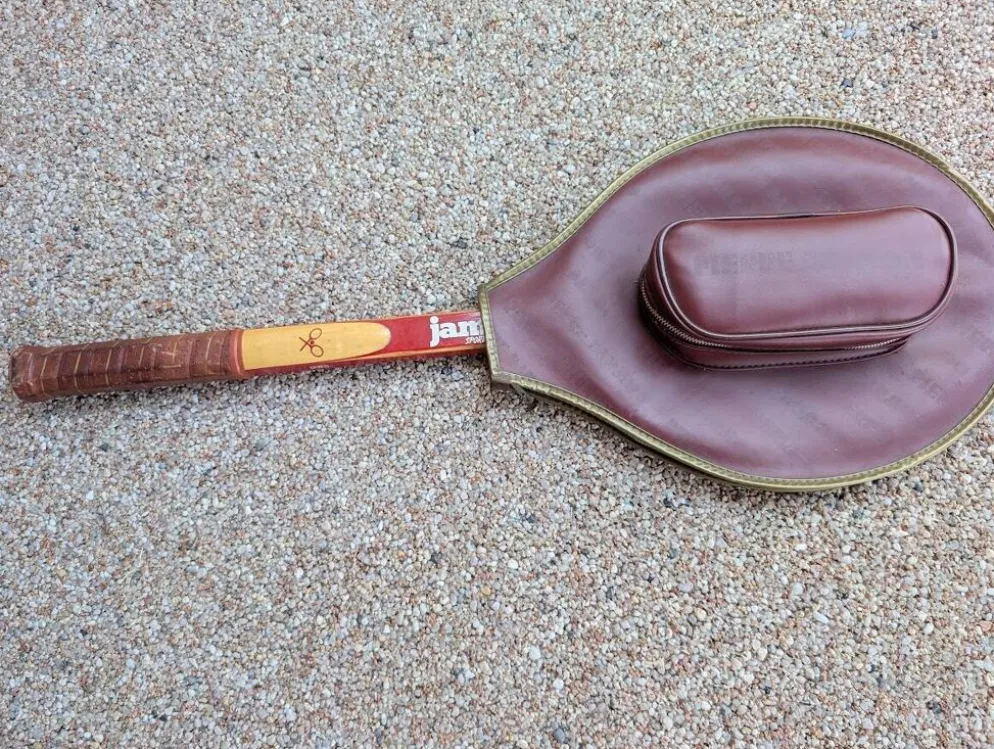raquette de tennis Jam'Co tri-shape + etui cuir