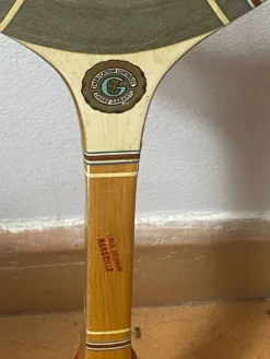 Raquette de tennis vintage Gauthier et Fils