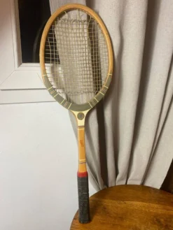 Raquette de tennis vintage Gauthier et Fils