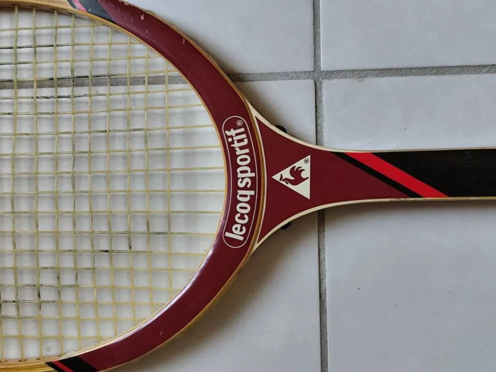Raquette Le Coq Sportif modèle Scorpion "Endorsed by Roscoe Tanner"