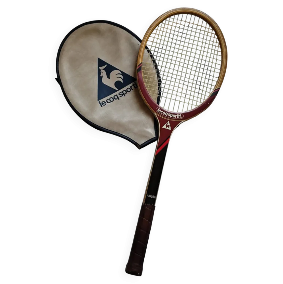 Raquette Le Coq Sportif modèle Scorpion "Endorsed by Roscoe Tanner"
