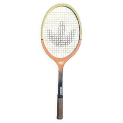 Raquette tennis ancienne adidas lady bois + housse adidas vintage #e19