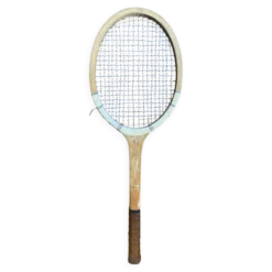 Raquette Tennis Ancienne Bois Sport Vintage #E214