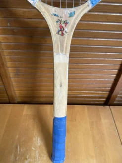 Raquette Tennis Ancienne Bois Sport Vintage