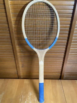 Raquette Tennis Ancienne Bois Sport Vintage