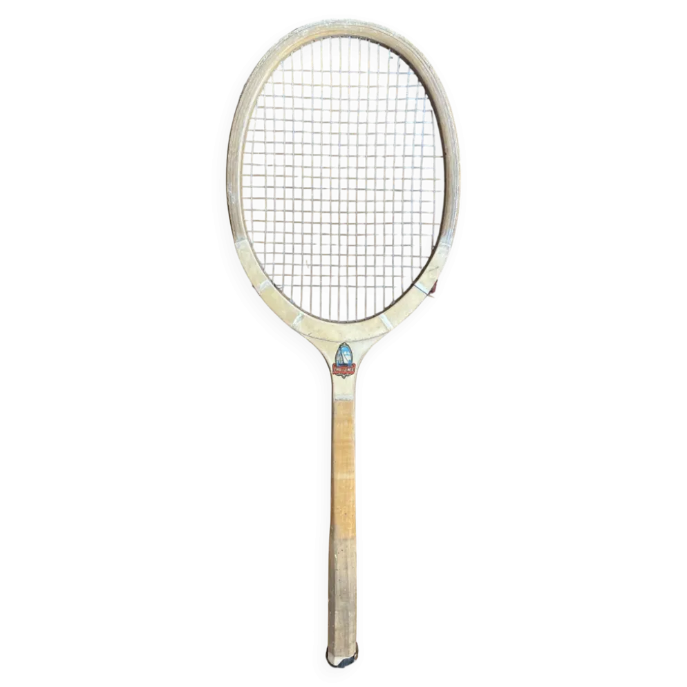 Raquette tennis ancienne challenge bois sport vintage