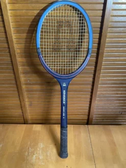 Raquette tennis ancienne courrier advance court ace 2 bois housse vint