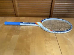 Raquette tennis ancienne donnay glm60 bois sport vintage