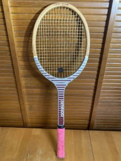Raquette tennis ancienne donnay lady club bois sport vintage
