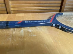 Raquette Tennis Ancienne DONNAY Hit N°1 Bois Sport Vintage #E225