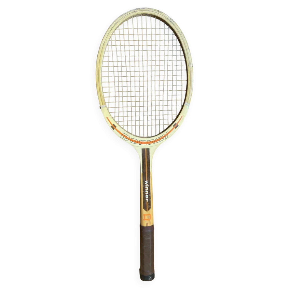 Raquette tennis ancienne donnay winner bois sport vintage