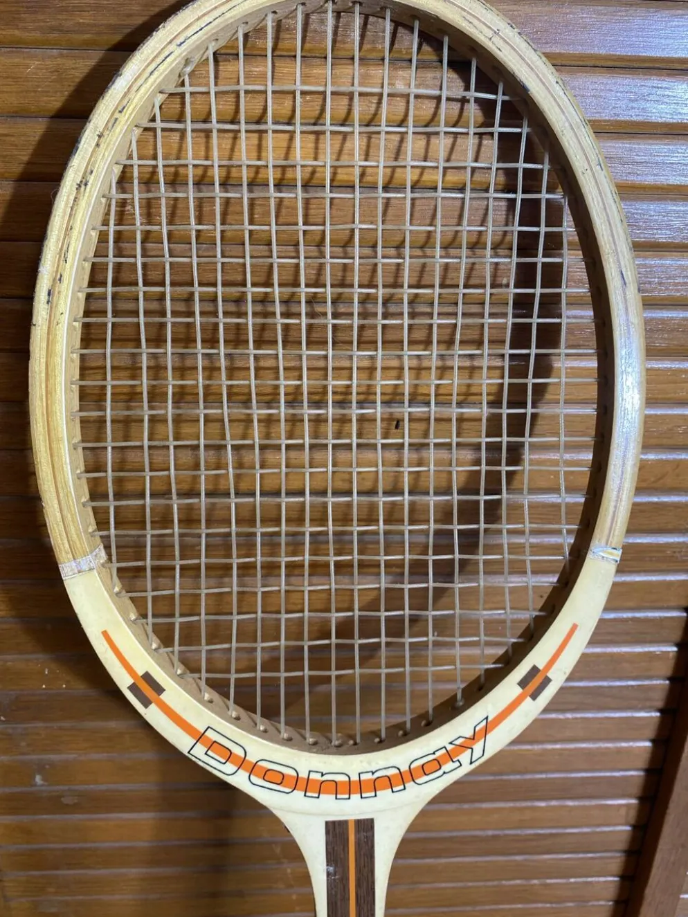 Raquette tennis ancienne donnay winner bois sport vintage