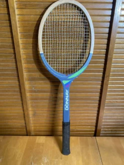 Raquette tennis ancienne donnay court one bois sport vintage