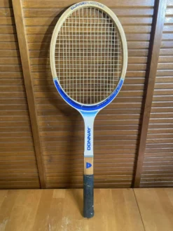 Raquette Tennis Ancienne DONNAY Lady Flex Bois Vintage #E193