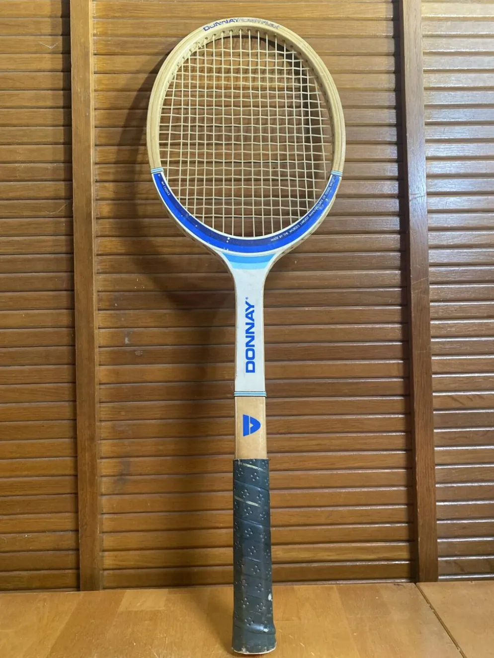 Raquette Tennis Ancienne DONNAY Lady Flex Bois Vintage #E193