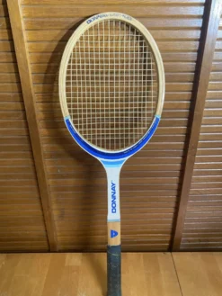 Raquette Tennis Ancienne DONNAY Lady Flex Bois Vintage #E193