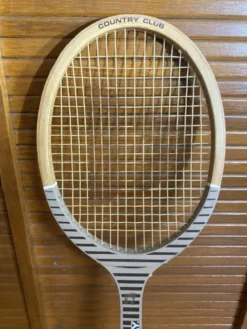 Raquette Tennis Ancienne DONNAY Country Club Bois Vintage #E192