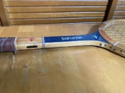 Raquette tennis ancienne dunlop saturne bois sport vintage