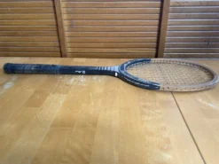 Raquette Tennis Ancienne FINO Trophy Bois Sport Vintage #E212