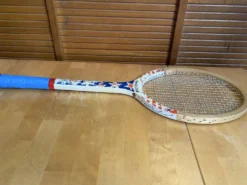 Raquette tennis ancienne gerco star bois sport vintage