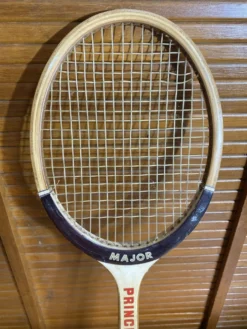 Raquette Tennis Ancienne MAJOR PRINCE Bois Sport Vintage #E215