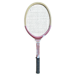 Raquette Tennis Ancienne MS Marco École 2 Bois Sport Vintage