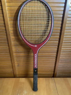 Raquette Tennis Ancienne ROSSIGNOL RS Made In France Sport Vintage #E2