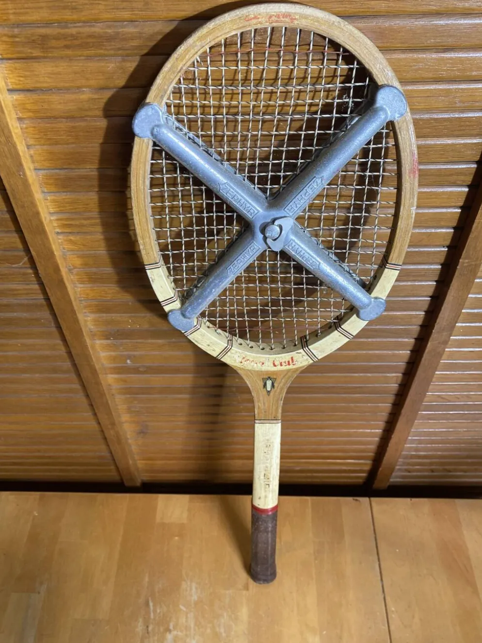 Raquette Tennis Ancienne ROYAL CLUB Pinguin Bois SportVintage #E221