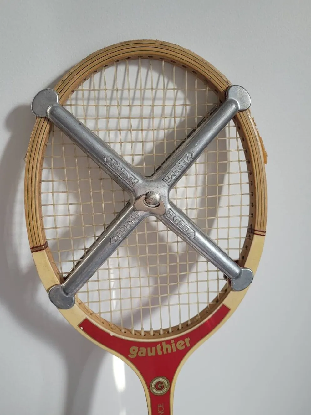 Raquette vintage Gautier en bois