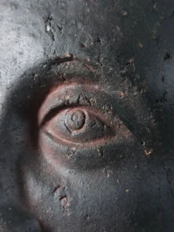 Rare buste en céramique de portrait Wunderkammer
