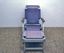 Rare deck chair from Transatlantico Michelangelo 1965
