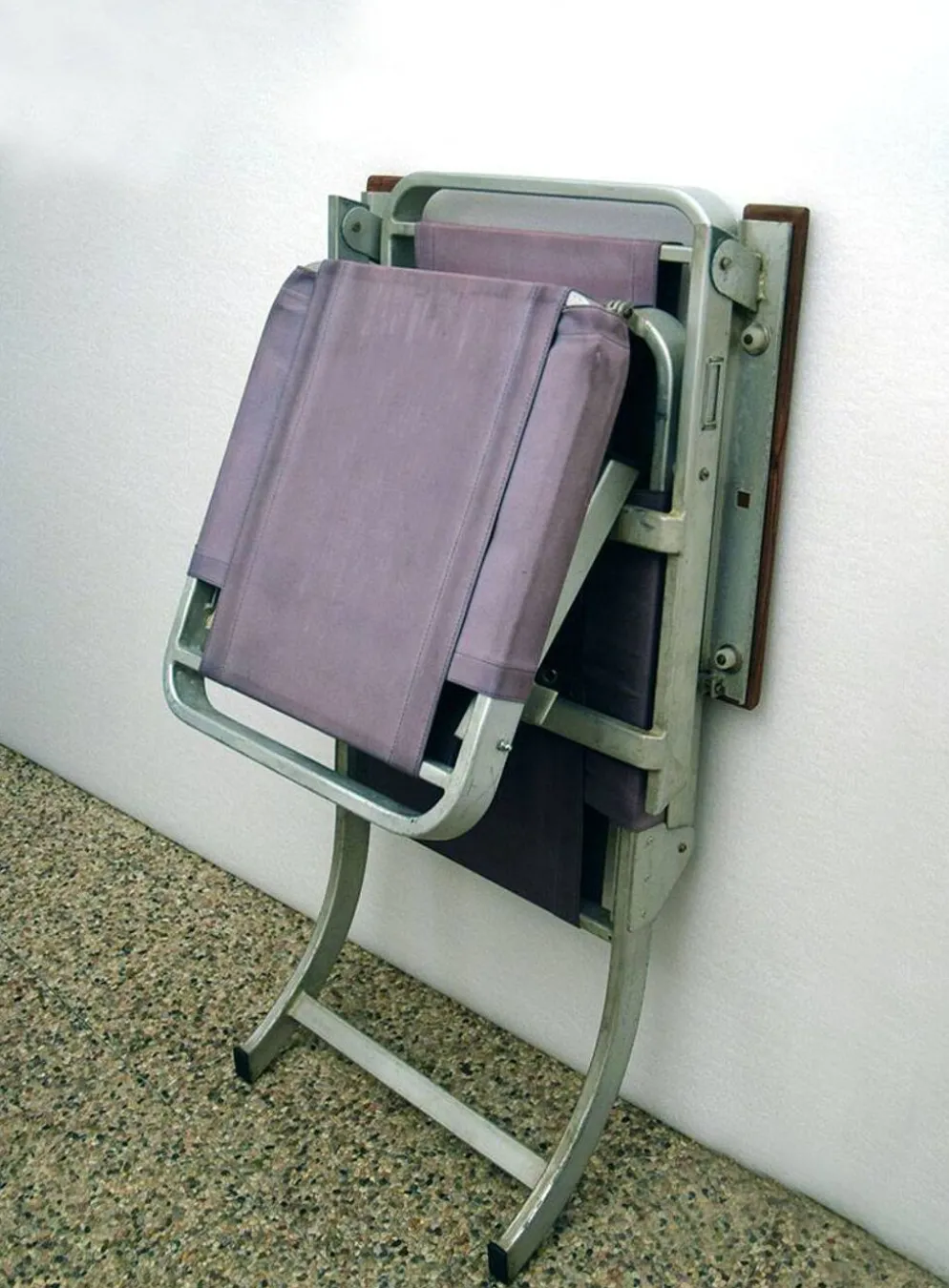 Rare deck chair from Transatlantico Michelangelo 1965