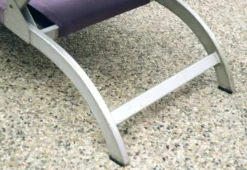 Rare deck chair from Transatlantico Michelangelo 1965