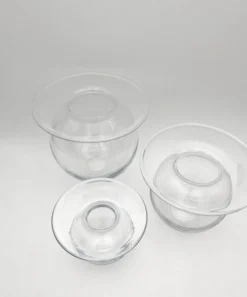 Rare Trio Vases "Saturnus" Nanny Still Riihimäen Lasi 1960