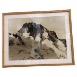 Reproduction photographique Tairraz – Paysage alpin encadré