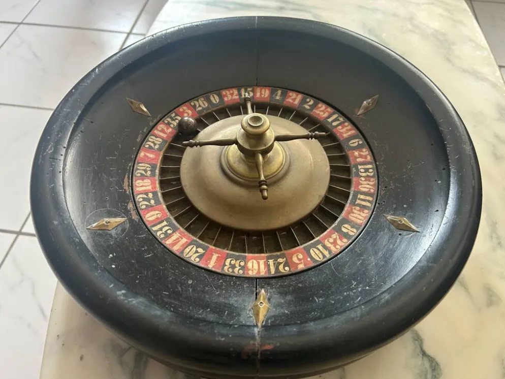 Roulette jeu casino de table napoleon lll