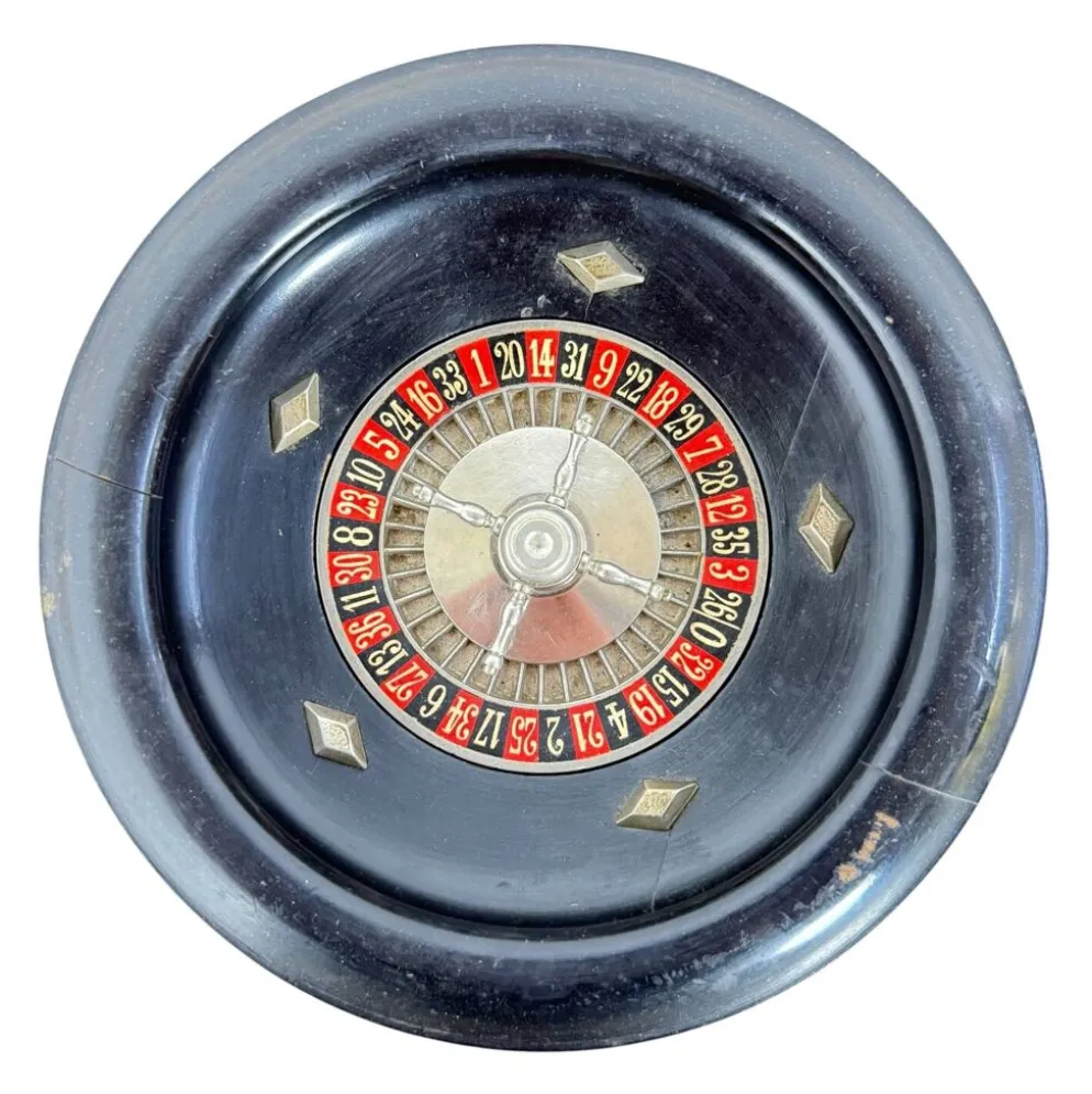 Roulette miniature française vintage