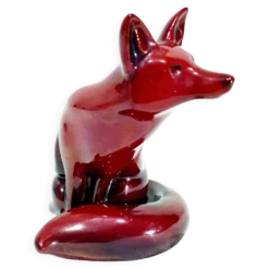 Royal Doulton Flambe - renard rouge