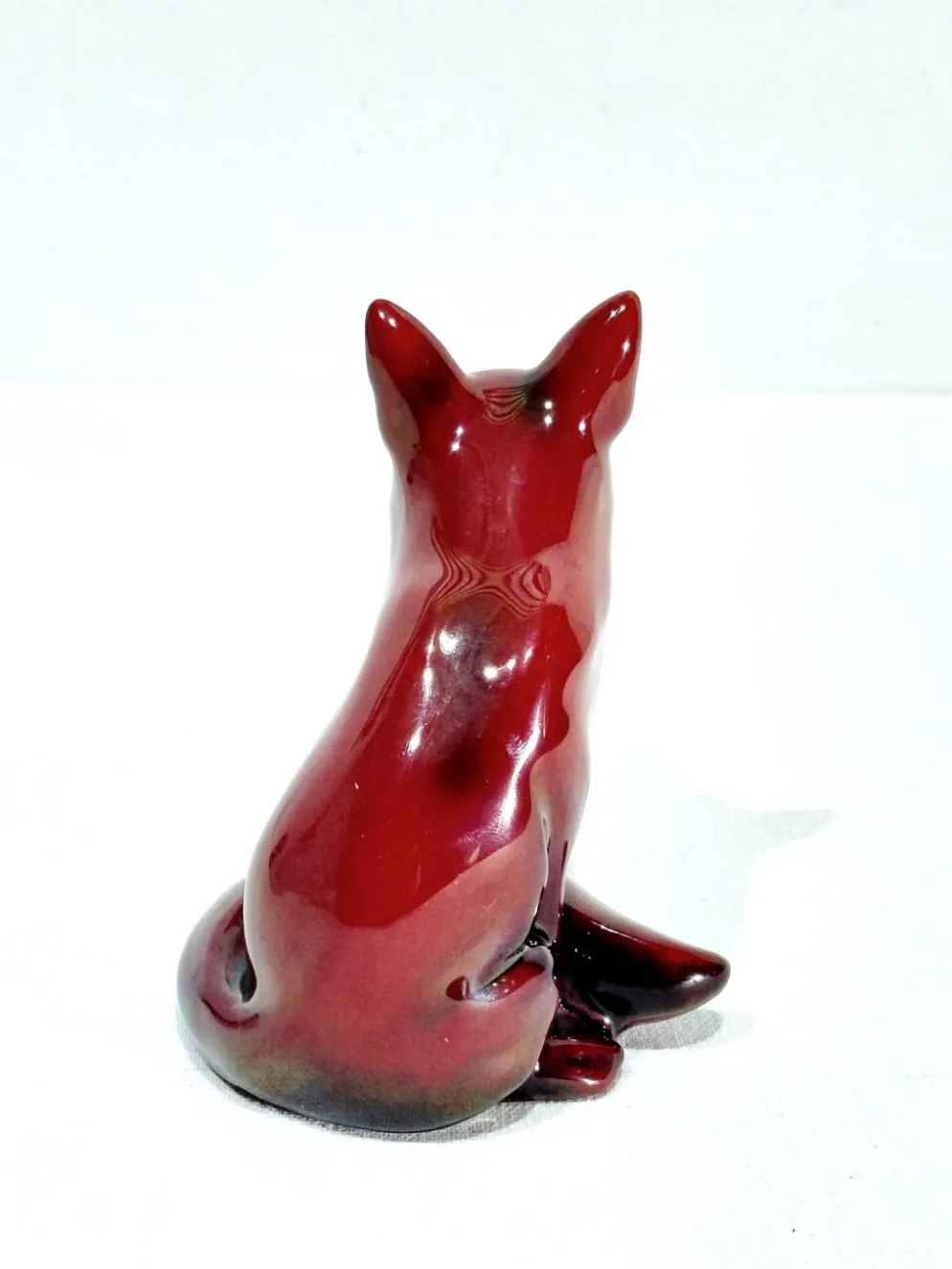 Royal Doulton Flambe - renard rouge