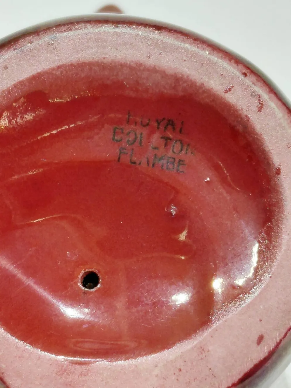 Royal Doulton Flambe - renard rouge