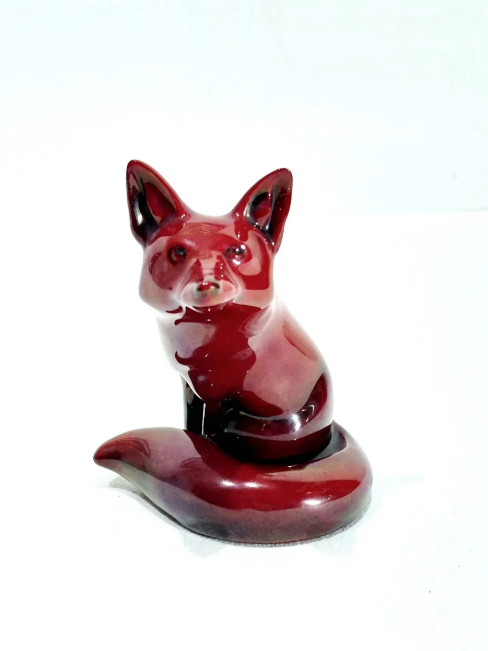 Royal Doulton Flambe - renard rouge