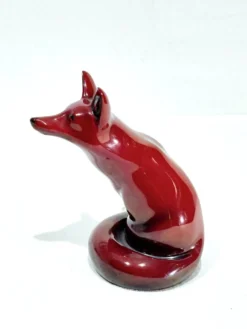Royal Doulton Flambe - renard rouge
