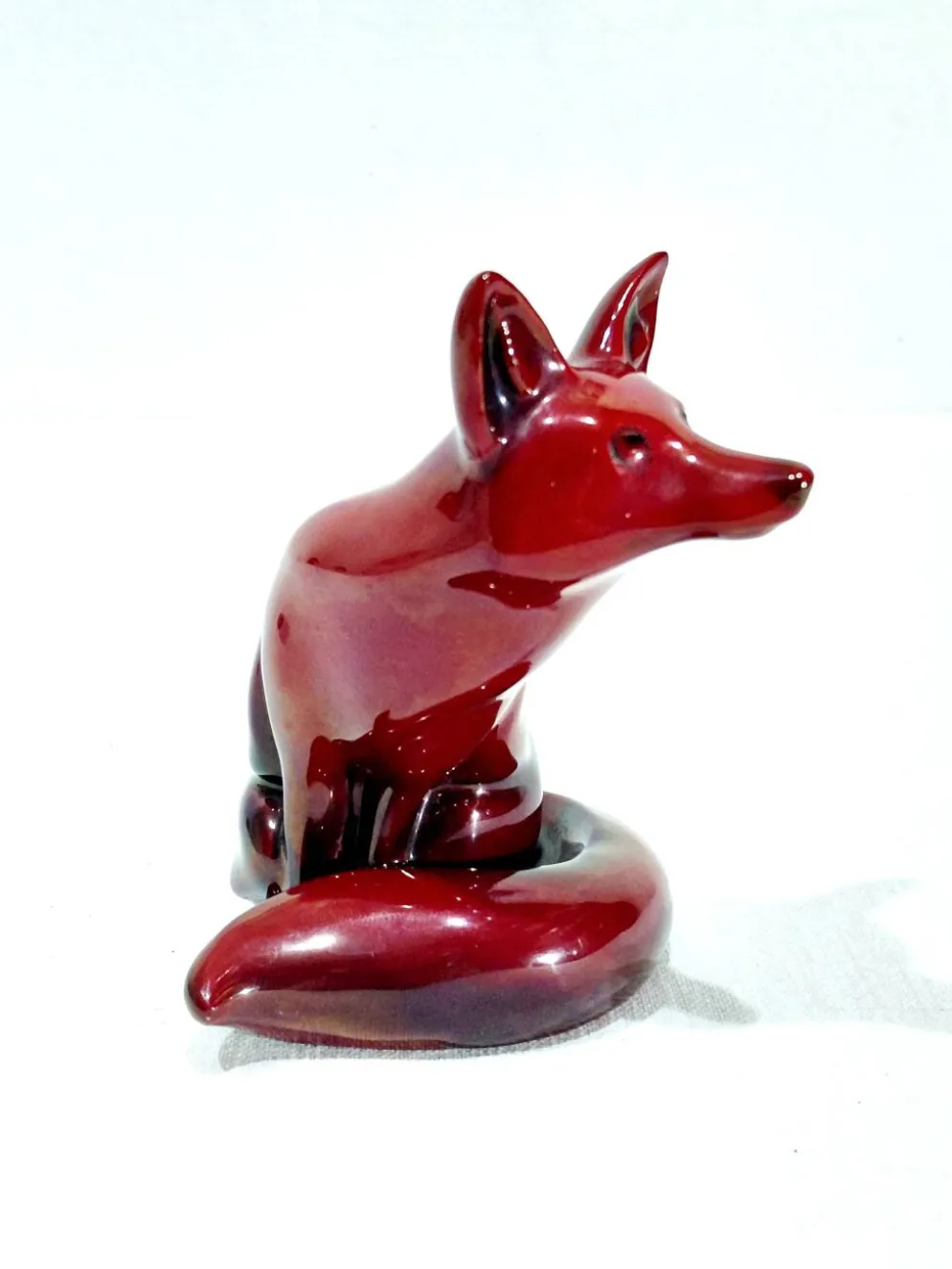 Royal Doulton Flambe - renard rouge