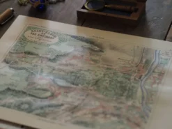Saint-Cloud et ses environs, carte ancienne imprimée en 1883.