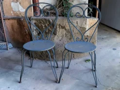Salon de jardin en fer