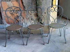 Salon de jardin en fer